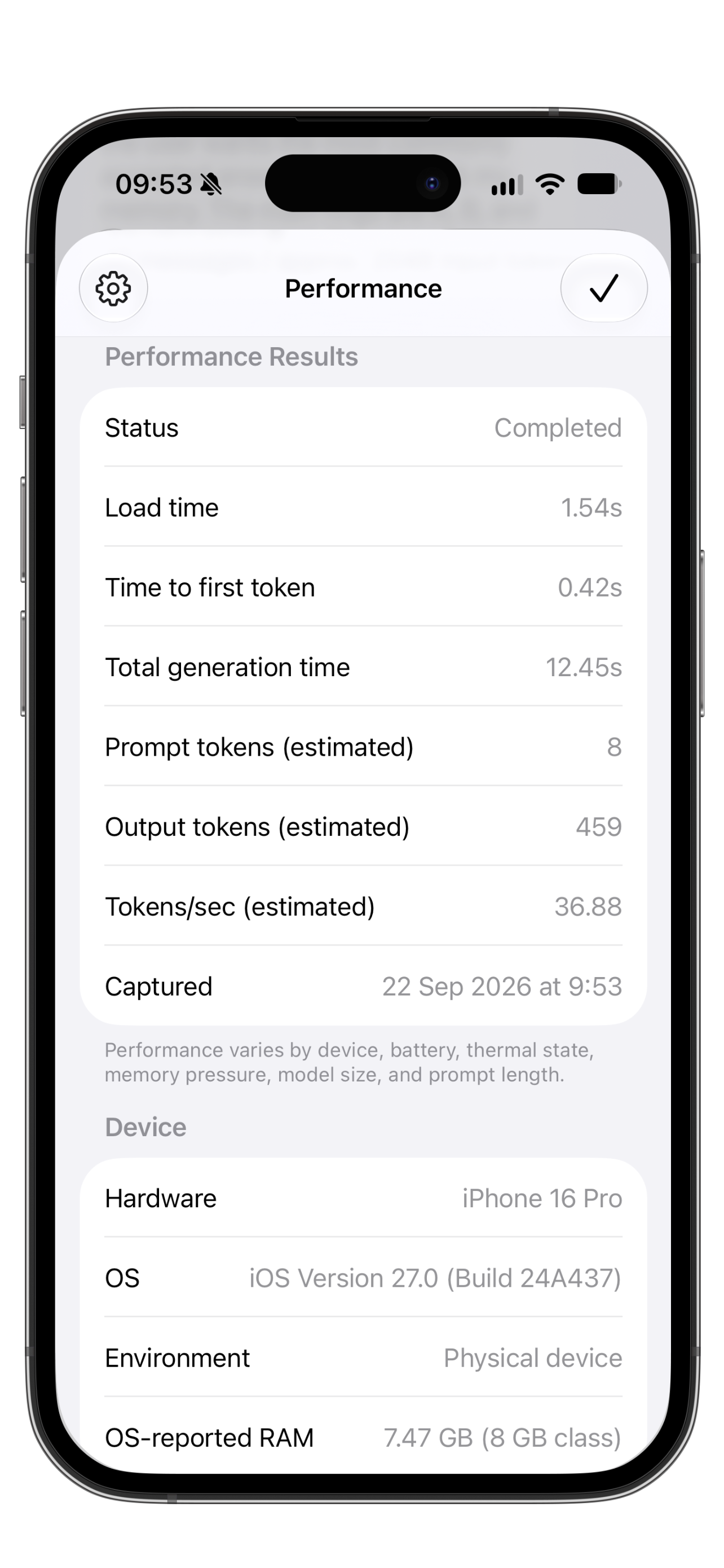 LemoLM app screen on iPhone